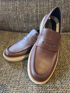 新品未使用/US7/COLE HAAN コールハーン/ブラウン/ローファー 本革