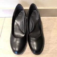 Support system EEEE ブラック パンプス ハイヒール 24