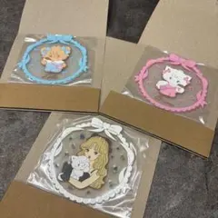 mikko illustrations クリア ラバー コースター 2