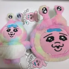 おぱんちゅうさぎ　マスコットキーホルダー　フェイスポーチ　ぬいぐるみ
