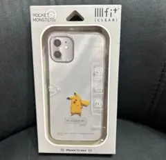 ピカチュウ iPhone 12 mini ケース クリア グルマンディーズのサムネイル