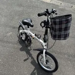 最終価格 早い者勝ち WANQIDA 折りたたみ自転車 ホワイト - メルカリ
