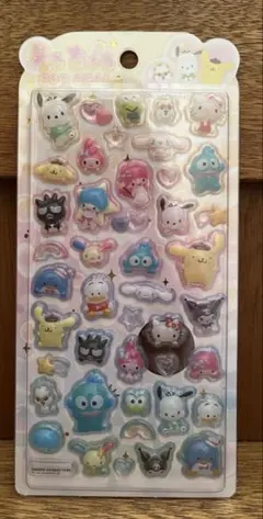 新品　うるちゅる　ポップシール　サンリオキャラクター　サンリオ