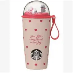 Starbucks バレンタイン2026カップシェイプステンレスボトルハート