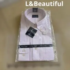 ▽Polo Club　ドレスシャツ　M　ピンク　形態安定　未開封　39-80