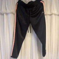 FILA 美品　 フィラ ジャージ パンツ ブラック ピンク