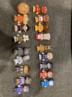 アンパンマン キャラクター フィギュアセット　ブロックラボ