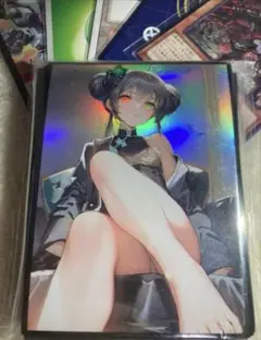 ホロ加工　カードスリーブ　キサキ　MTG 遊戯王サイズ