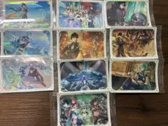 原神シールウエハース　10枚セット