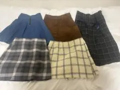早い者勝ち‼️ スカート5点セット