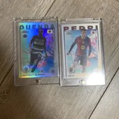 Topps Chrome Geovany Quenda Pedri 2枚セット