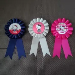 ハローキティ ビューロランド限定ロゼッタ 3点セット