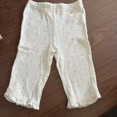 petit main プティマイン　ハート柄フリルボトムス 110 女の子