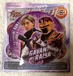 トレーディング缶バッジコレクション ④ギャバン・ライヤ／風波駆無のサムネイル