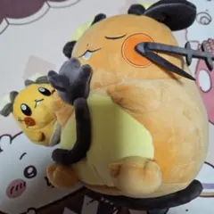 ポケモン もっちりぬいぐるみ おやすみデデンネ