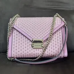 マイケルコース　ホイットニー　ショルダーバッグ　ピンク