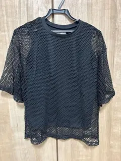 ciaopanic トップス　Tシャツ　メッシュ　ドッキング　半袖のサムネイル