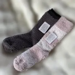 ジェラピケ　もこもこルームソックス2足セット