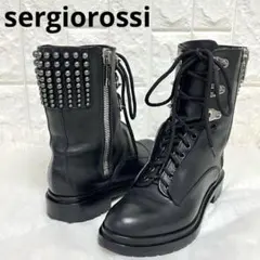 sergio rossi セルジオロッシ　レースアップブーツ　未使用級 2025年最新】セルジオロッシ ブーツの人気アイテム - メルカリ