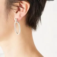 フィリップオーディベール　オーバル　ピアス　Philippe Audibert