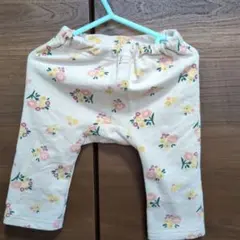 花柄フリースパンツ