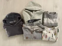 子供服　パーカー　トレーナー　5点まとめ売り95㎝