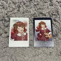 学園アイドルマスター　インスタントフォト風カード　花海佑芽