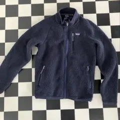 Patagonia フリースジャケット ネイビー　パタゴニア　キッズＸＸＬ