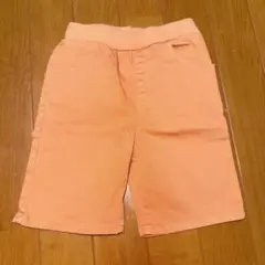 petit main ハーフパンツ オレンジ 100cm