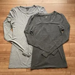 HALOGEN、他　長袖Tシャツ ロングTシャツ　2枚セット