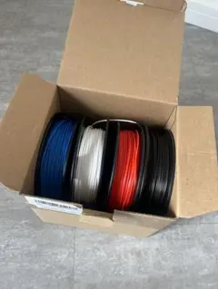 PLAフィラメント 4色セット 1.75mm径 3dプリンター用