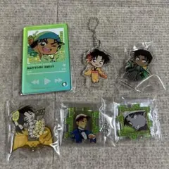 名探偵コナン 服部平次 遠山和葉 アクリルスタンド、アクリルキーホルダー 6点