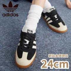 アディダス オリジナルス サンバ OG コアブラック ワンダーホワイト 24cm