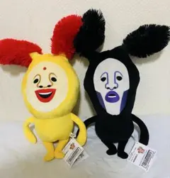こびとづかん　BIGぬいぐるみ3 ホトケアカバネ　アラシクロバネ　2種セット