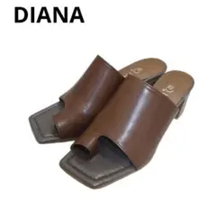 極美品✨　DIANA トングサンダル　チャンキーヒール　Sサイズ