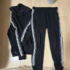 MCD 刺繍スウェットセットアップ XXL 黒色 MCD 刺繍スウェットセットアップ XXL 黒色 - メルカリ