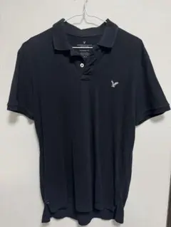 AMERICAN EAGLE VINTAGE FIT ポロシャツ M ブラック
