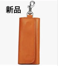 新品✨monogoods 栃木レザー キーケース 本革 キャメル