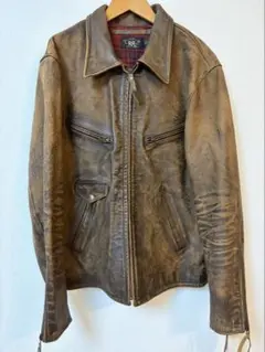 RRL ダブルアールエル レザージャケットのサムネイル