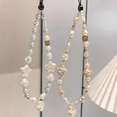 パールデザイン スマホショルダーストラップ