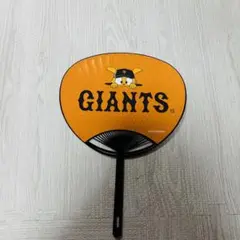 GIANTS 応援扇子 オレンジ