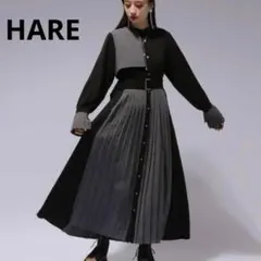 美品】HARE プロジェクトセカイ キリカエプリントツケエリワンピース