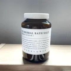 HERBAL BATH SALT HINOKI 240g 未使用のサムネイル