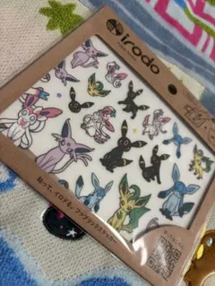 ポケモン　布用ステッカー　irodo　ブイズ