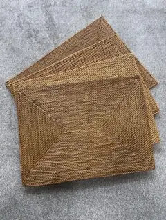 無印良品　天然素材 ランチョンマット 40✕30 4枚セット