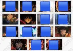 鬼滅の刃 コラボカフェ 第一期 場面写ブロマイドくじ その壱 冨岡義勇セット