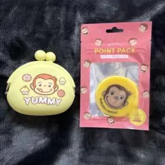 がま口財布＆おさるのジョージPOINT PACK ヒアルロン酸Na配合 10枚入