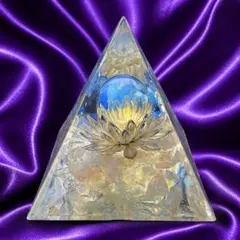 27 新作 オルゴナイト ピラミッド型 レムリア 電磁波 引き寄せ 予祝