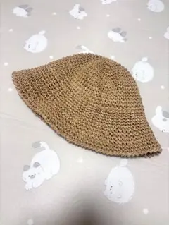 レディース ペーパーハット 麦わら帽子✩.*˚オシャレ 調整あり✩.*˚
