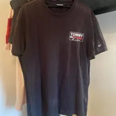 TOMMY JEANS ブラック Tシャツ L